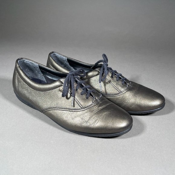 Easy Spirit Shoes - Easy Spirit Bronze/Gold Lace Up‎ Oxford Style Shoe Size 6
